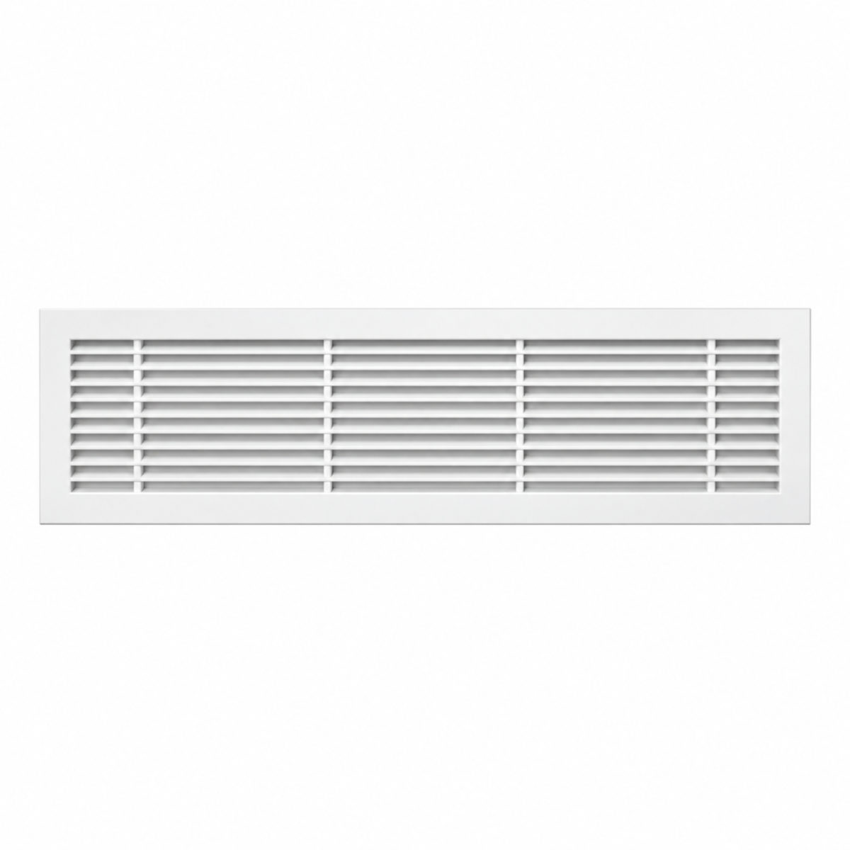 rectangular horizontal-bar air grille